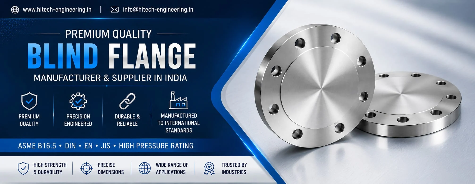Blind Flange Manufacturer & Supplier in India
