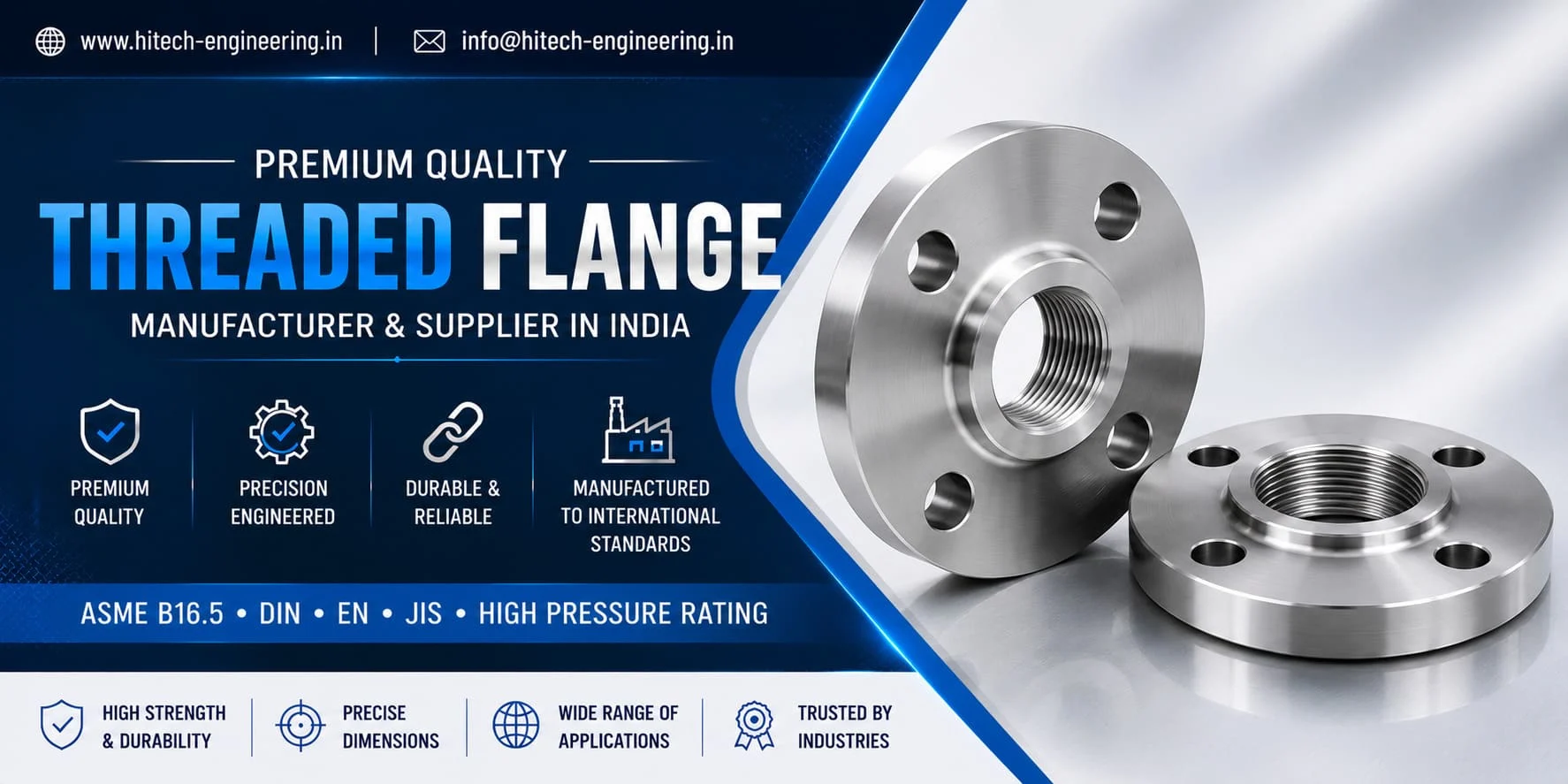 Threaded Flange Manufacturer & Supplier in India