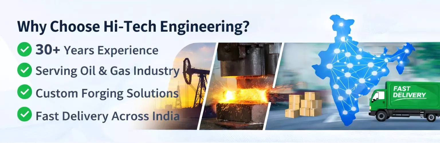 Hi-Tech Engineering forging company India - 30 years experience